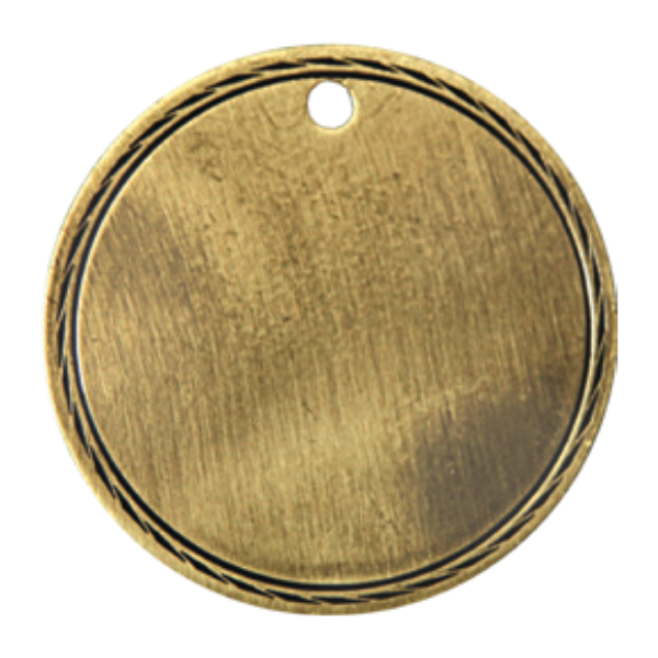 Personalized 2" Basketball 3-D Award Medal – Ribbon or Chain