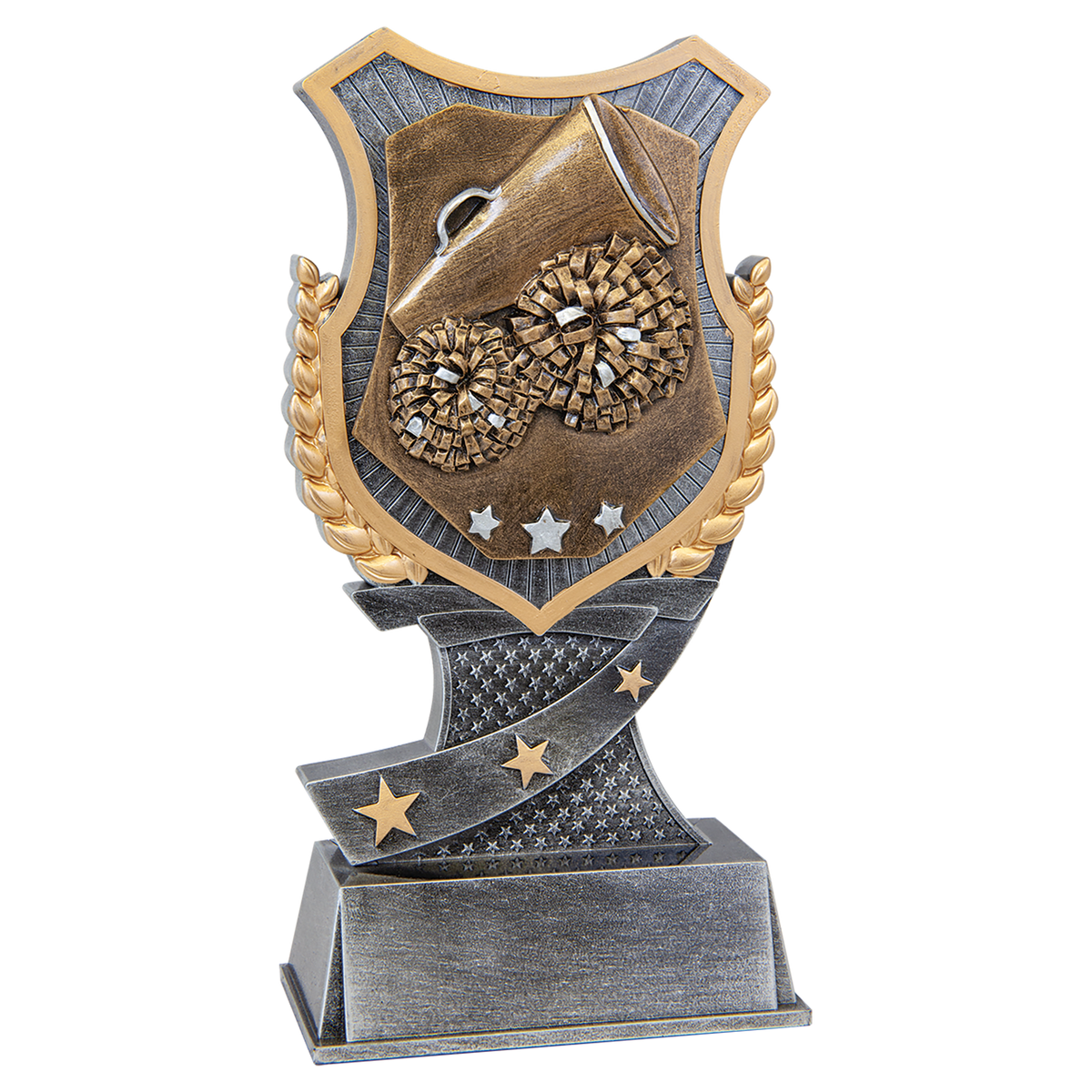Cheer Shield award trophy - 7 inches