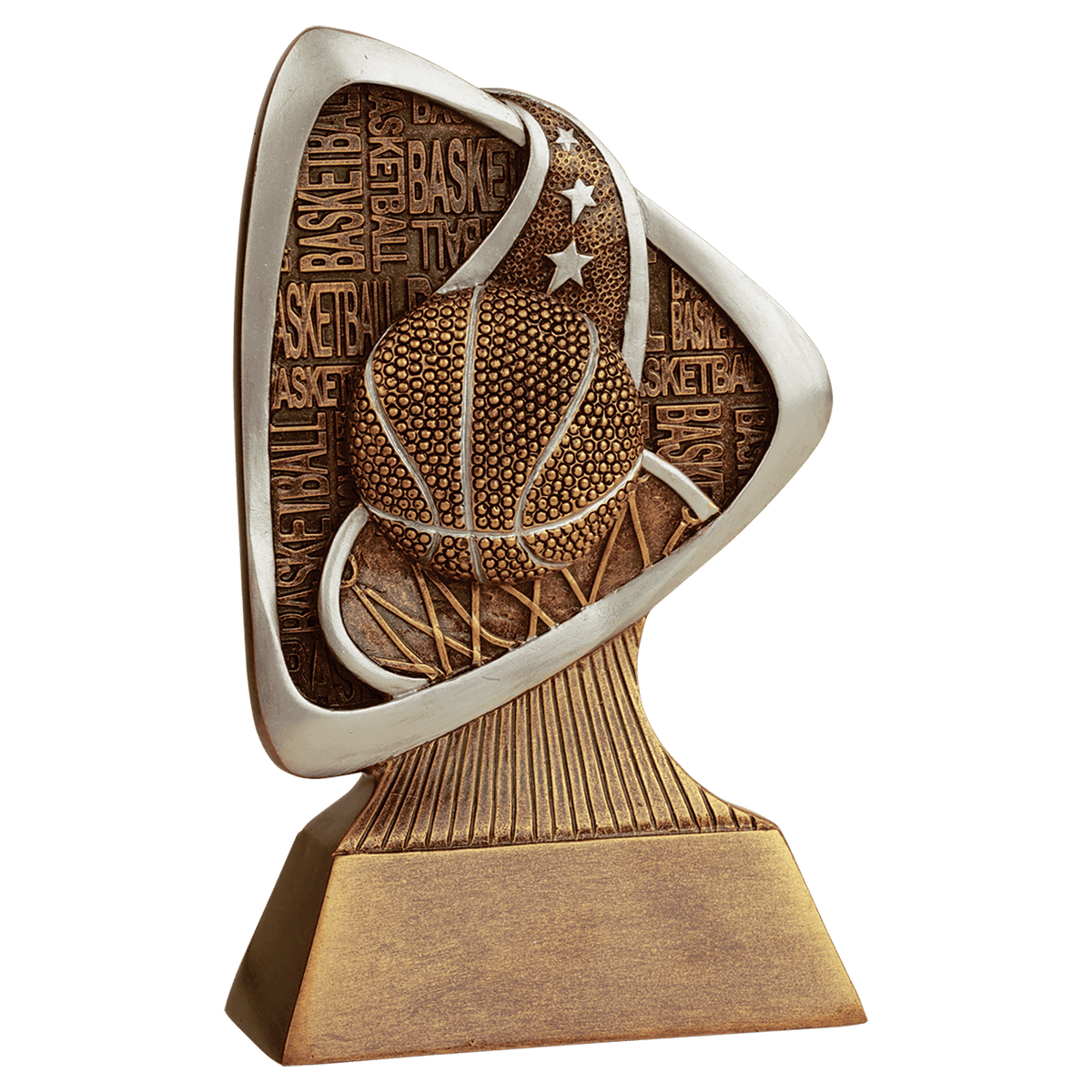 Basketball Triad award trophy - 5½ inches