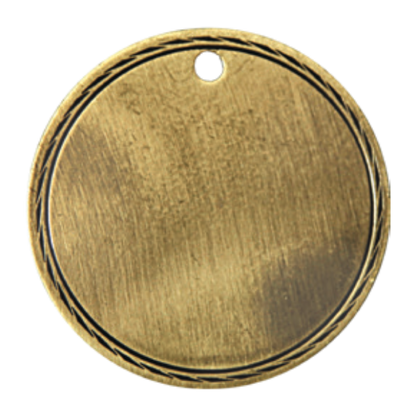 Personalized 2" Basketball 3-D Award Medal – Ribbon or Chain
