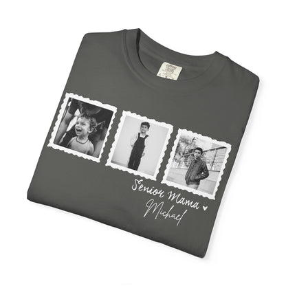 Custom Senior Photo Shirt – Personalized Name 3-Image Design