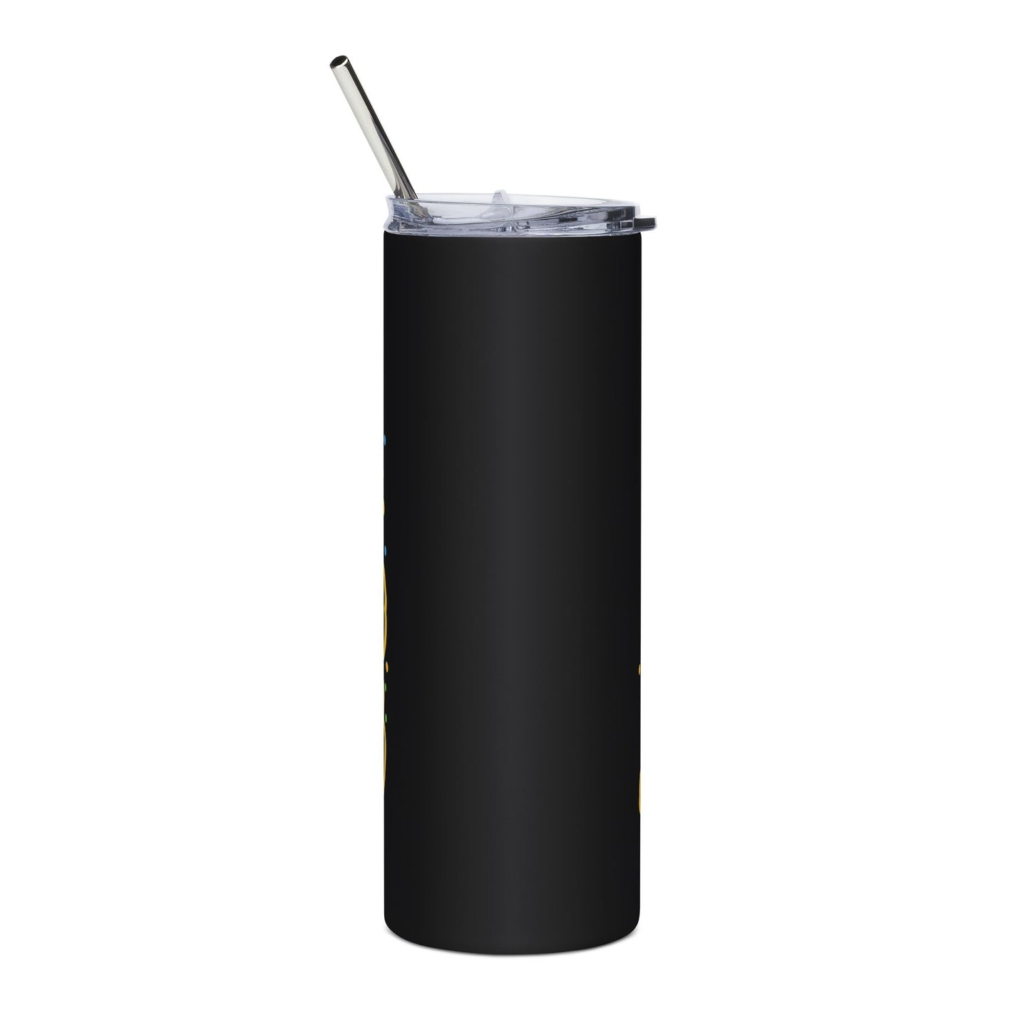 20oz Stainless Tumbler — “Gaslighting King” Bold Graffiti Crown Design