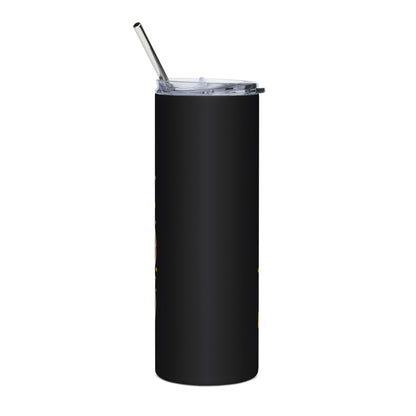 20oz Stainless Tumbler — “Gaslighting King” Bold Graffiti Crown Design