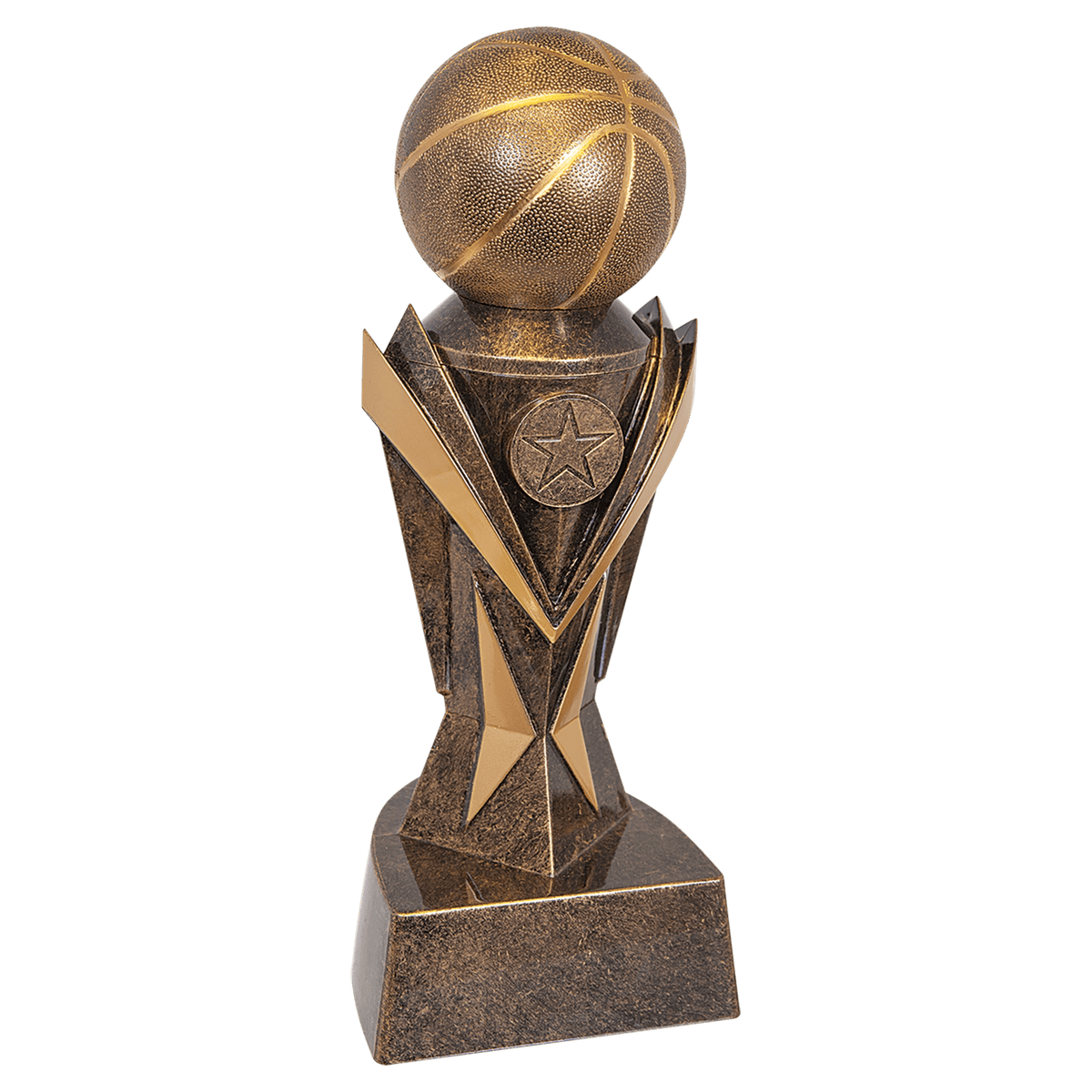 Basketball Astro award trophy - 8¾ inches