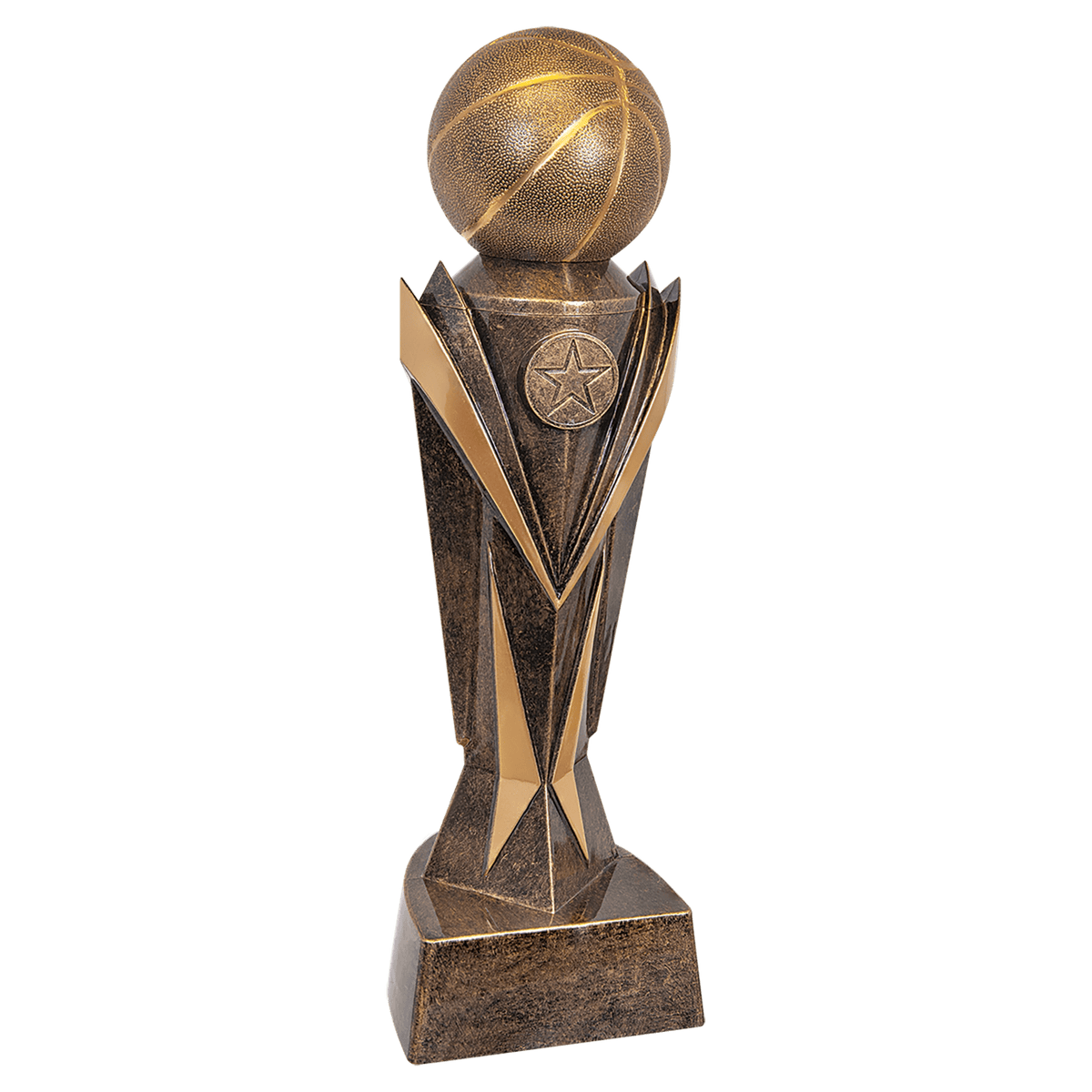 Basketball Astro award trophy - 10¾ inches