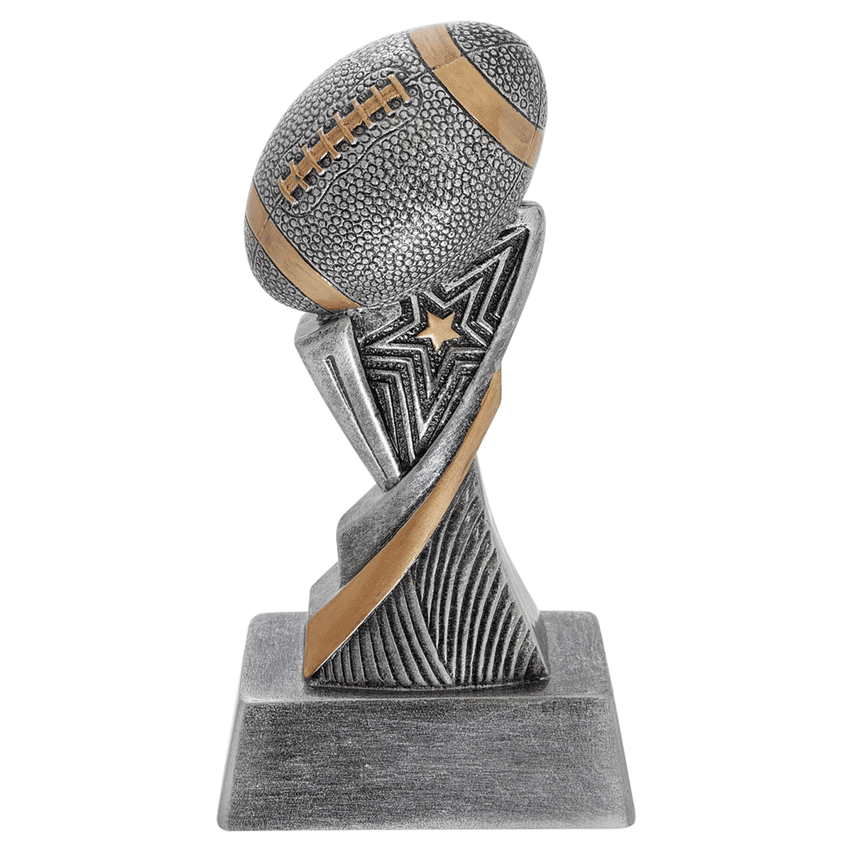Football Aspire award trophy - 6 inches
