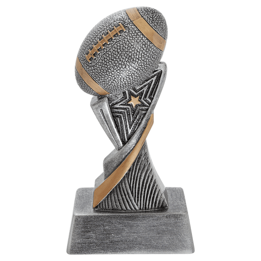 Football Aspire award trophy - 6 inches
