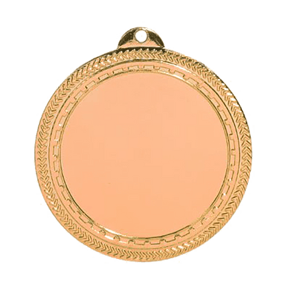 Bronze Custom Double-Sided BriteLazer Photo & Logo Award Medal
