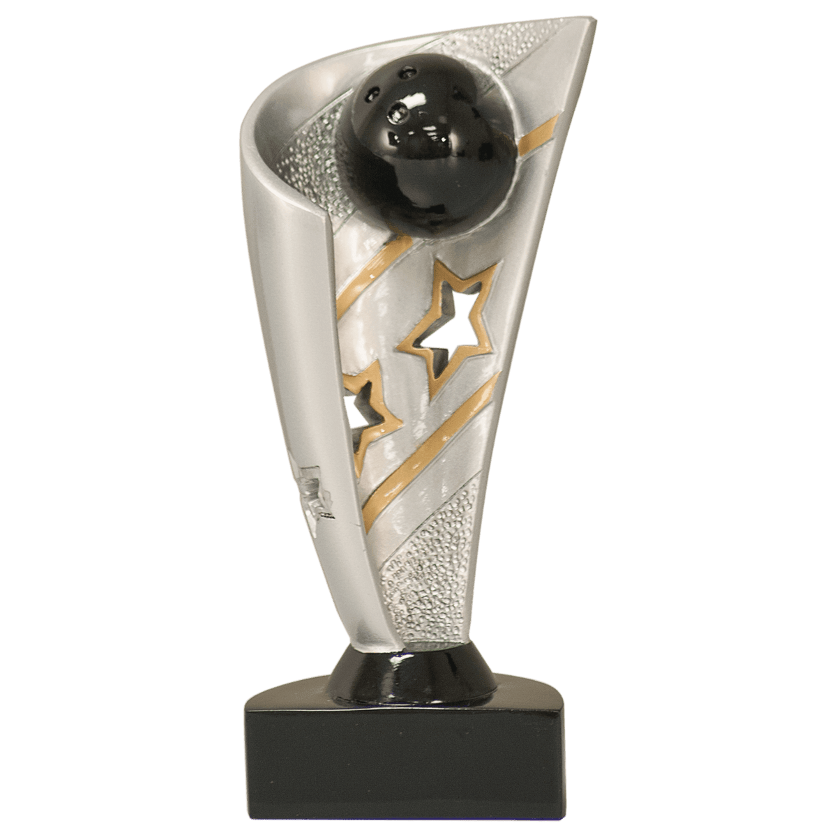 Bowling Banner award trophy - 7 inches