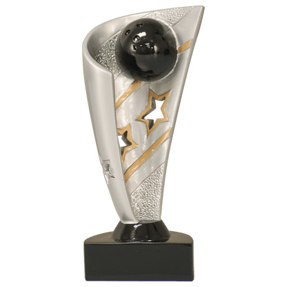 Bowling Banner award trophy - 7 inches