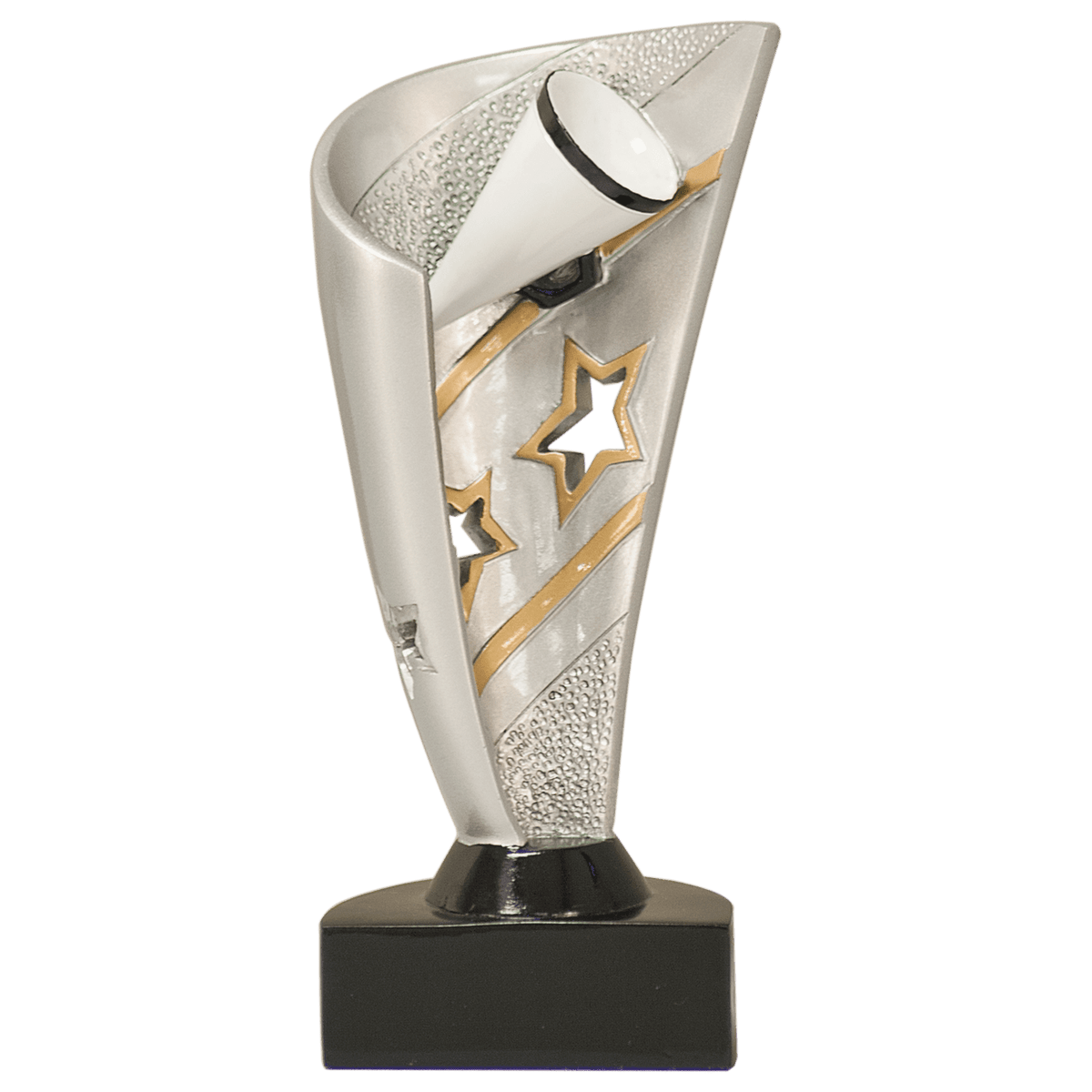 Cheer Banner award trophy - 7 inches