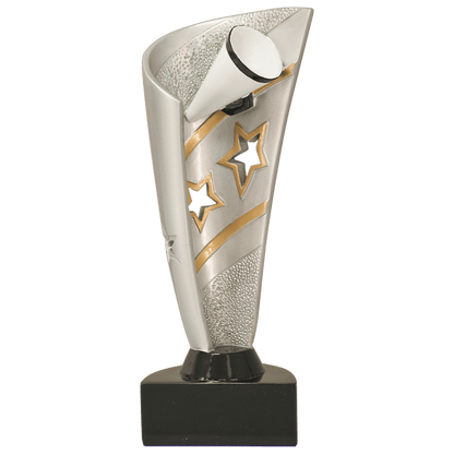 Cheer Banner award trophy - 8½ inches