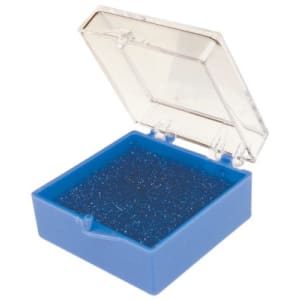 BOX1 Blue Presentation Box with Clear Lid for Medals & Pins