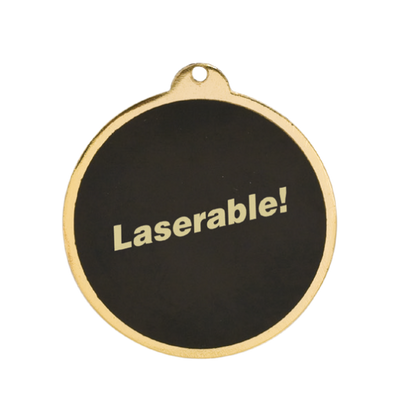BriteLazer medal laserable back