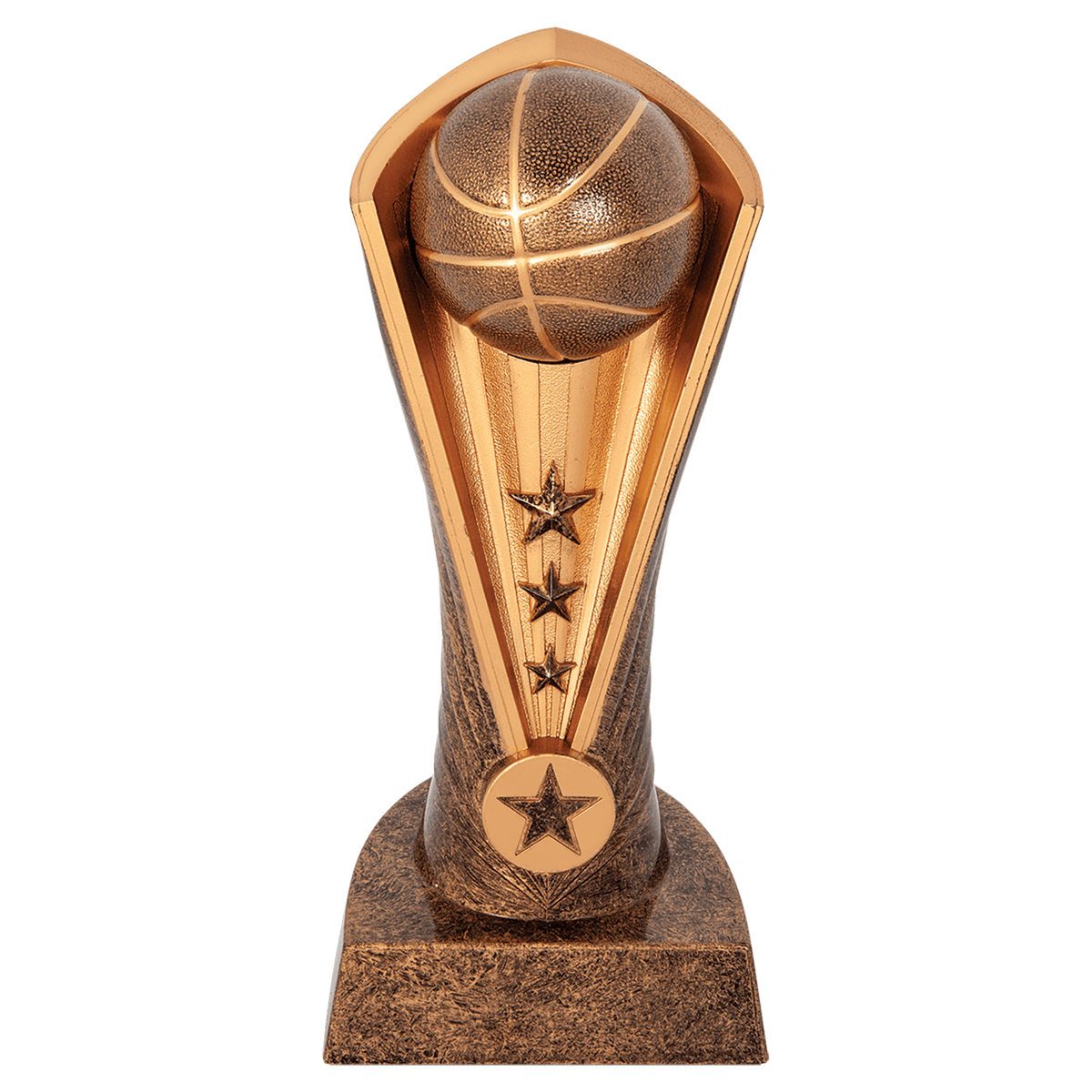 Basketball Cobra award trophy - 7½ inches