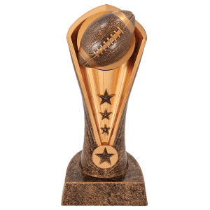 Football Cobra award trophy - 7½ inches