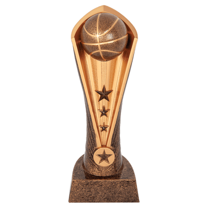 Basketball Cobra award trophy - 9 inches