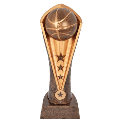 Basketball Cobra award trophy - 10½ inches