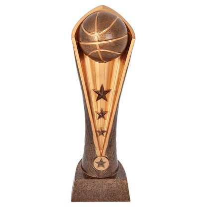 Basketball Cobra award trophy - 12 inches