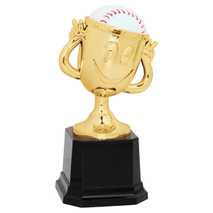 Baseball Happy Cup award - 6 inches