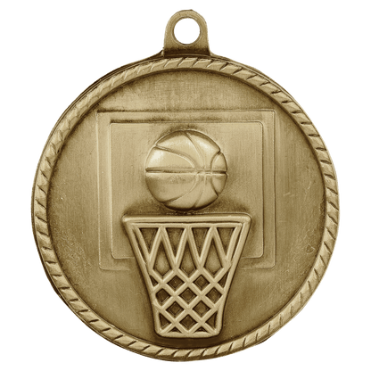 2" Basketball High Relief Custom Award Medals