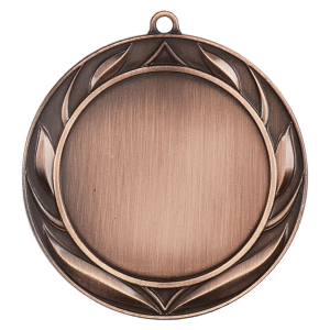 Laurel Wreath custom medal - Antique Bronze
