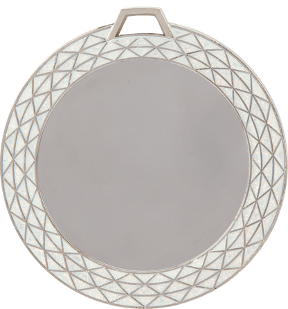 White Bling custom bling award medal