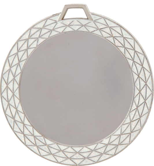 White Bling custom bling award medal