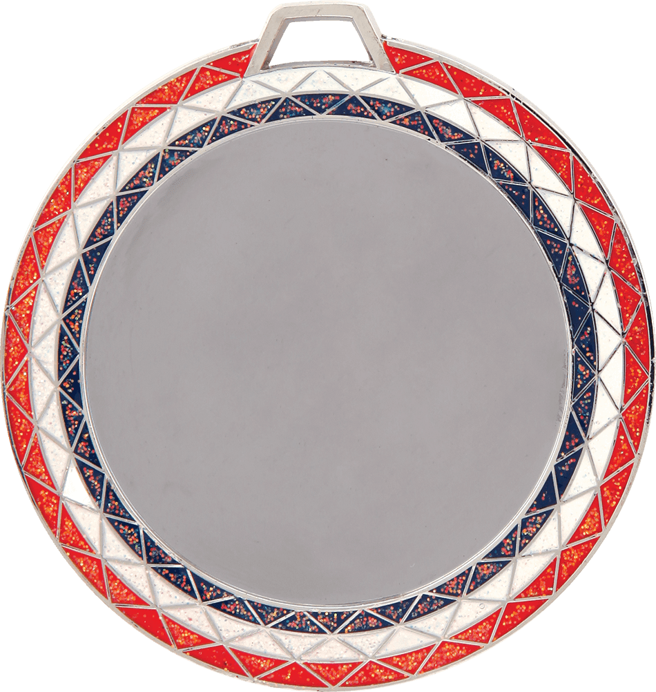 Red/White/Blue Bling custom bling award medal