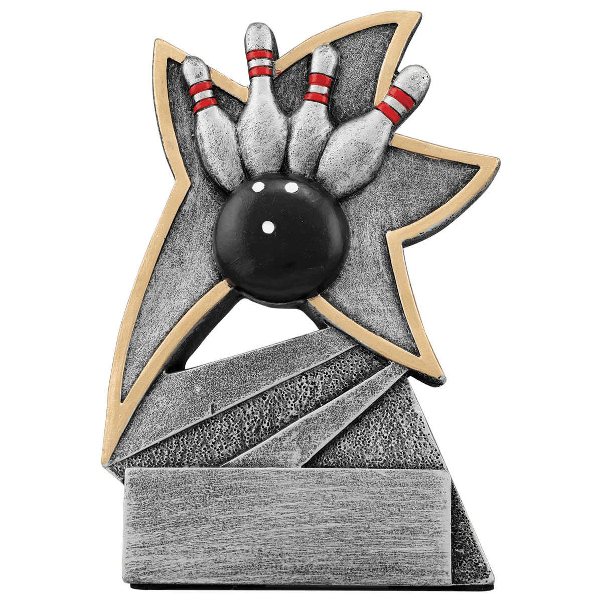 Bowling Jazz Star award trophy - 5½ inches