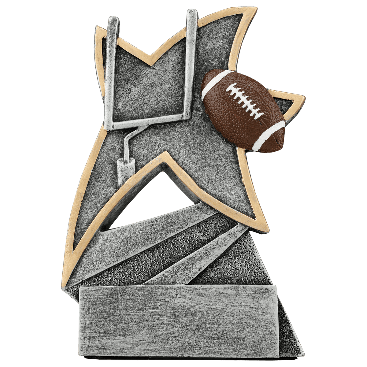 Football Jazz Star award trophy - 5½ inches