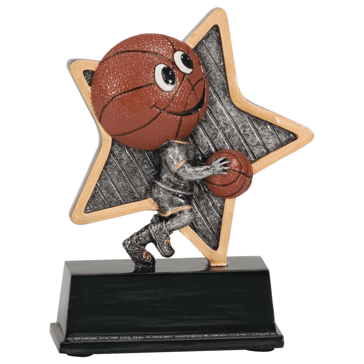 Basketball Little Pals award trophy - 5 inches