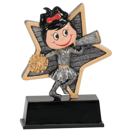 Cheer Little Pals award trophy - 5 inches
