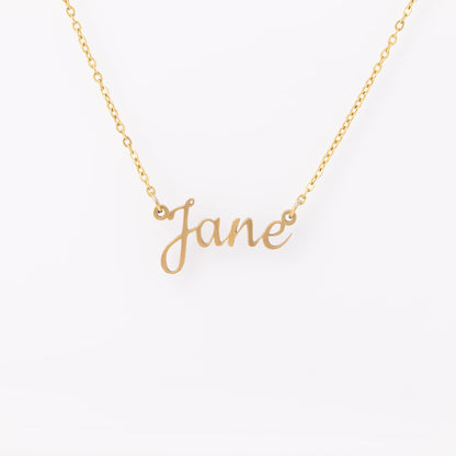 Stainless Steel Custom Name Necklace