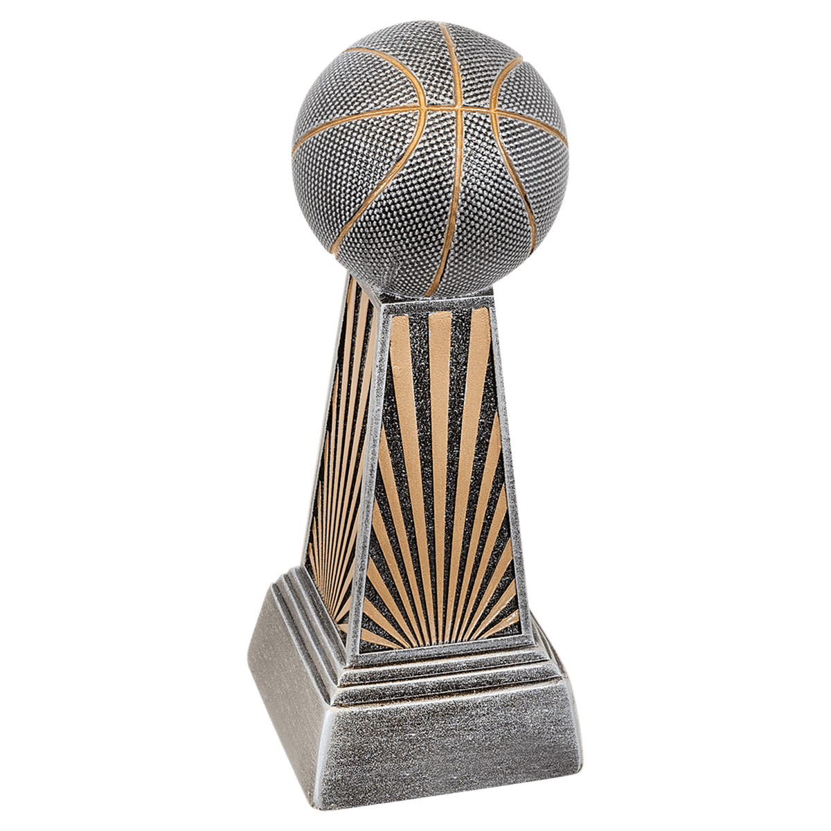 Basketball Imperial award trophy - 6 inches