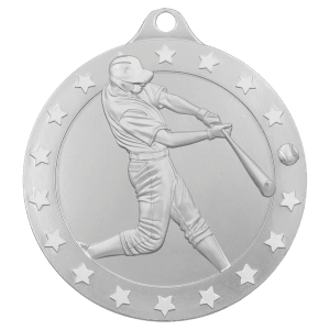 2-inch Silver Baseball Radiance Medal