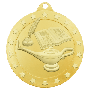 Gold Lamp of Knowledge Radiance medal