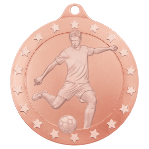 Bronze male soccer Radiance medal