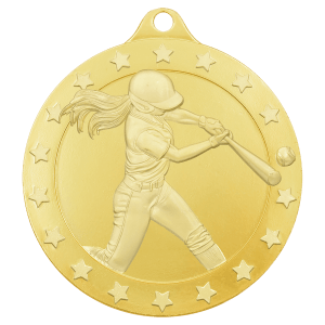Gold softball Radiance medal