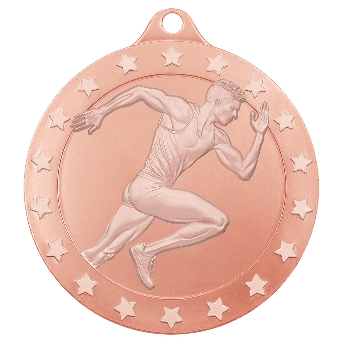 Bronze male track Radiance medal