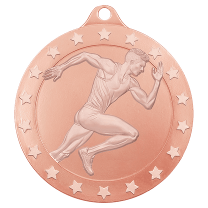 Bronze male track Radiance medal
