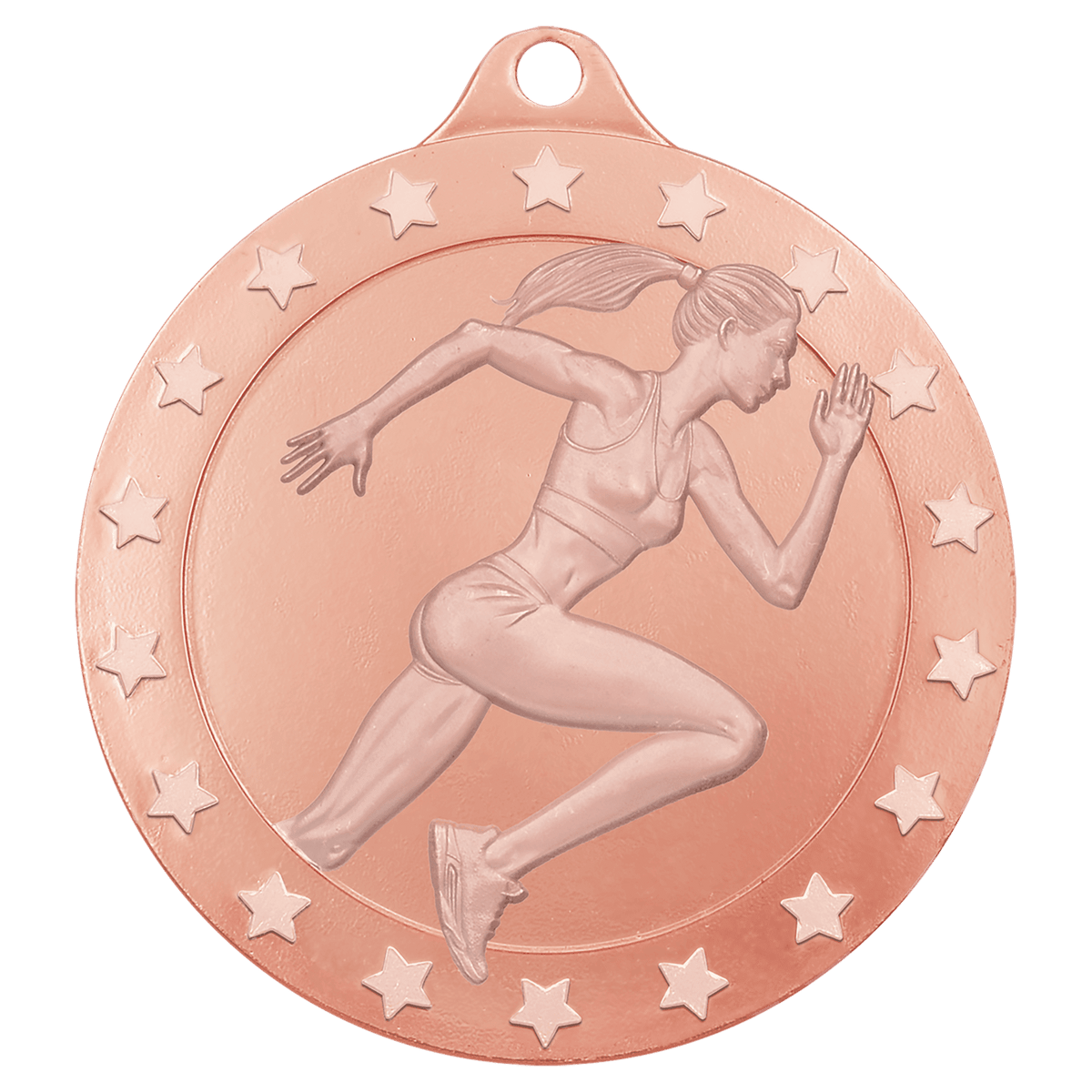 Bronze female track Radiance medal