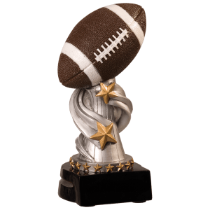 Football Encore award trophy - 7 inches