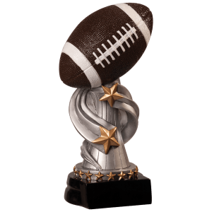 Football Encore award trophy - 8½ inches