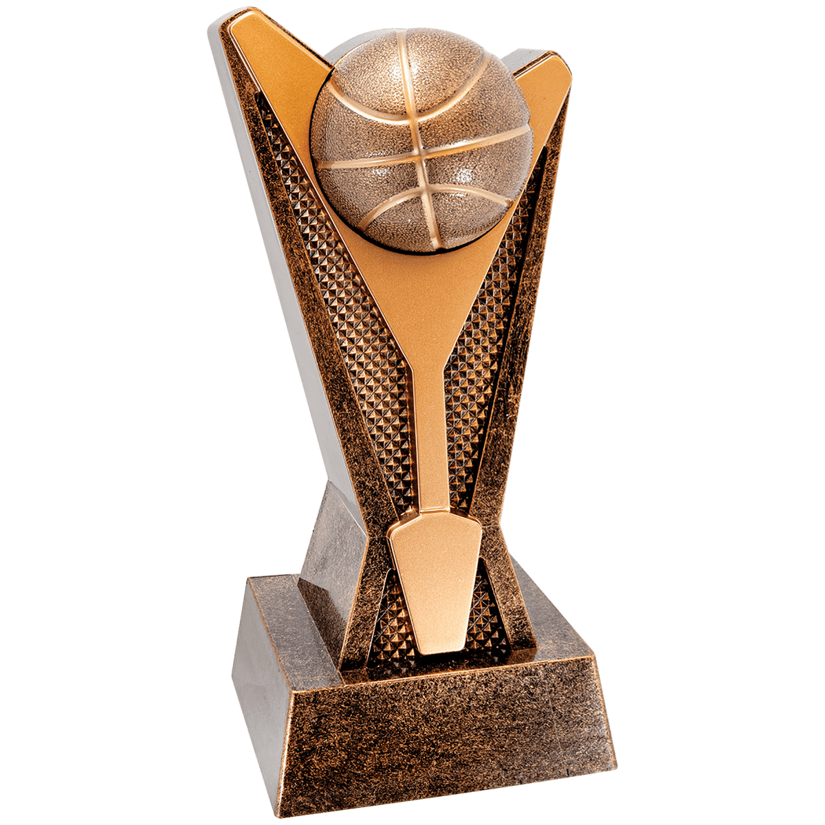 Basketball Rock Star award trophy - 7½ inches