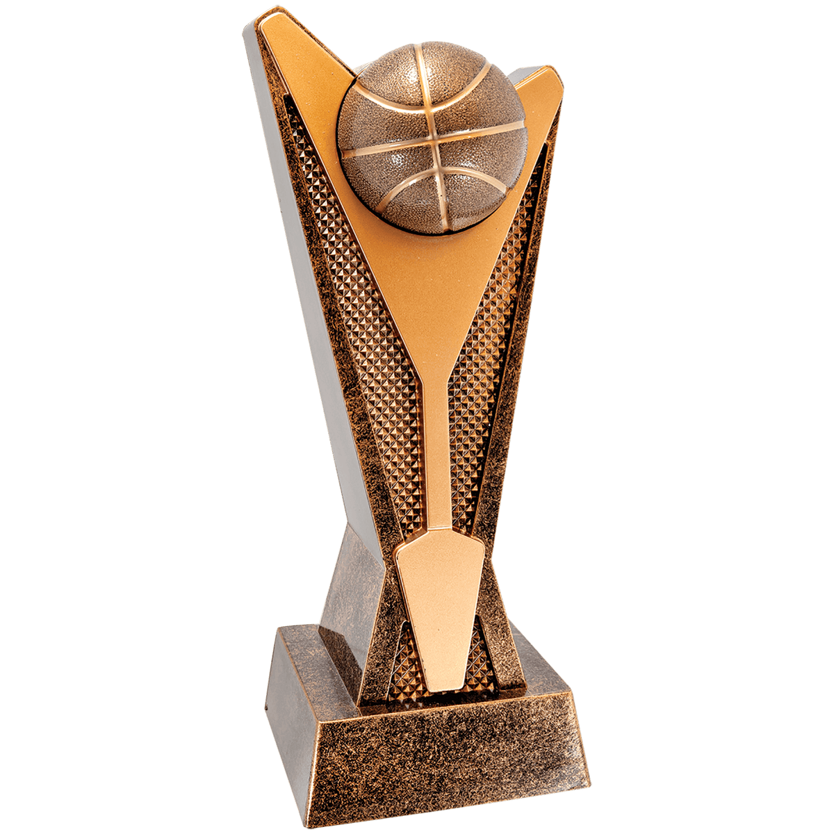 Basketball Rock Star award trophy - 9 inches