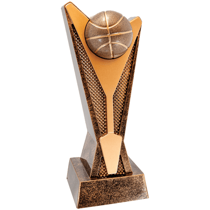 Basketball Rock Star award trophy - 9 inches