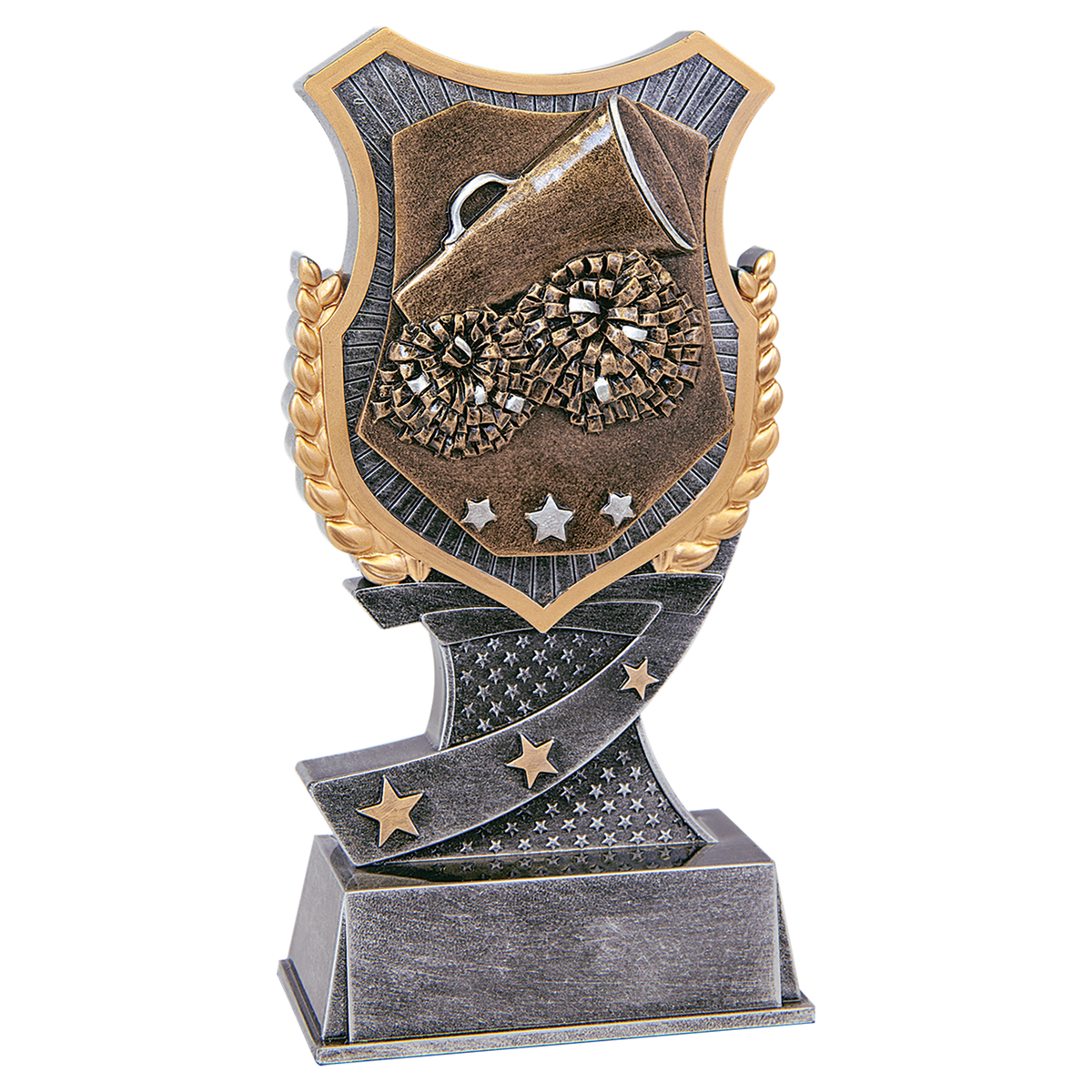 Cheer Shield award trophy - 6 inches