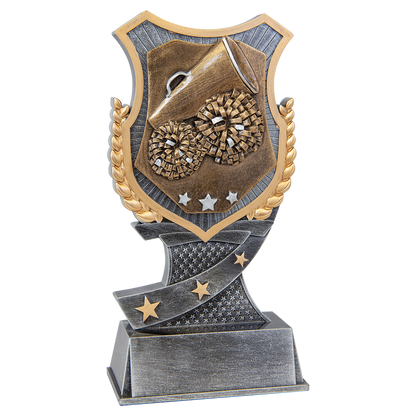Cheer Shield award trophy - 7 inches