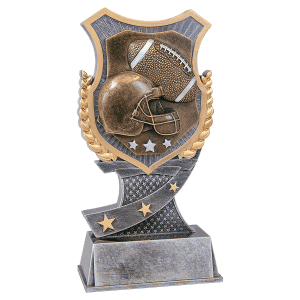 Football Shield award trophy - 7 inches